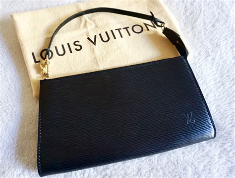 lv epi clutch bag|pochette louise epi leather handbags.